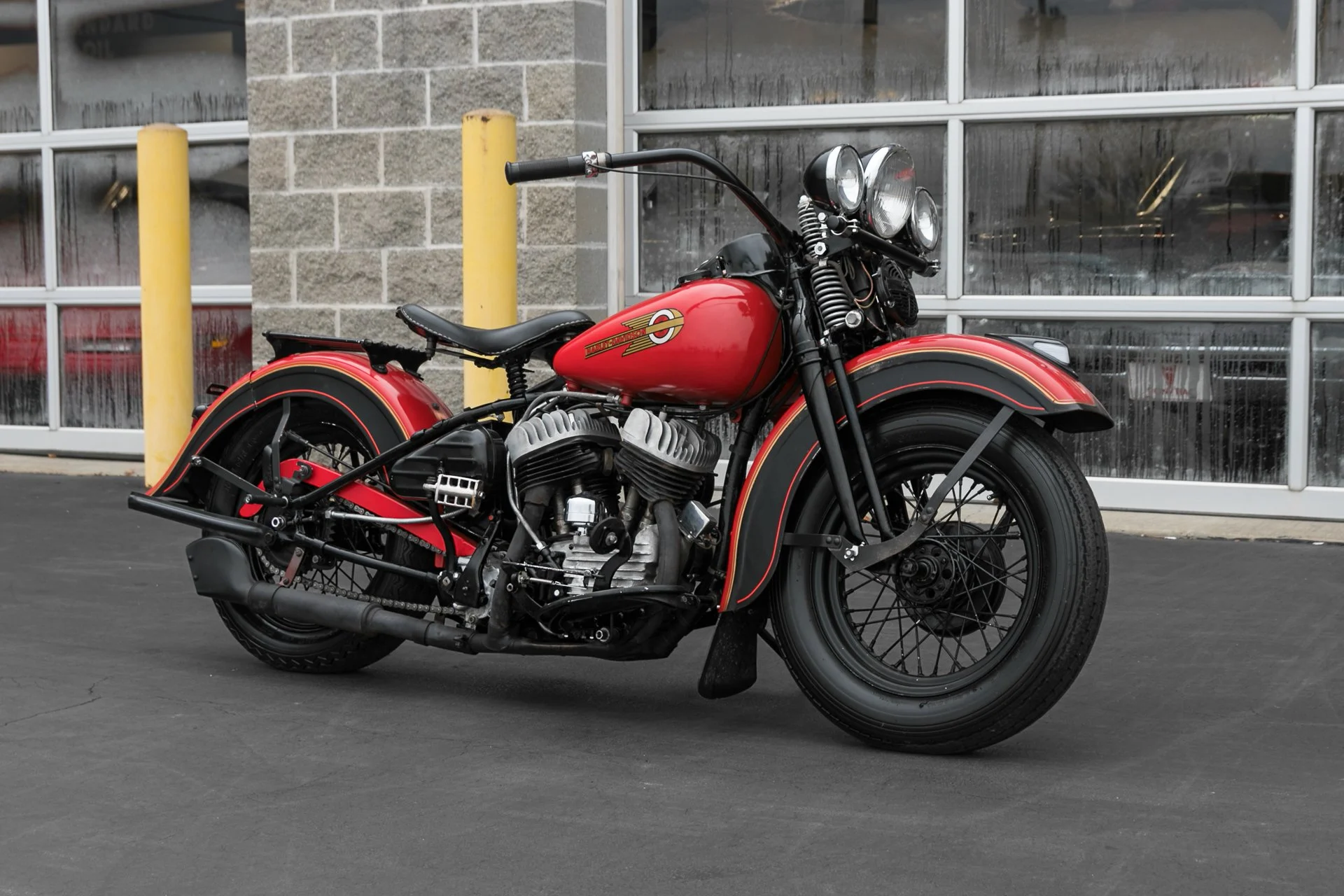 Harley-Davidson WLA restaurada