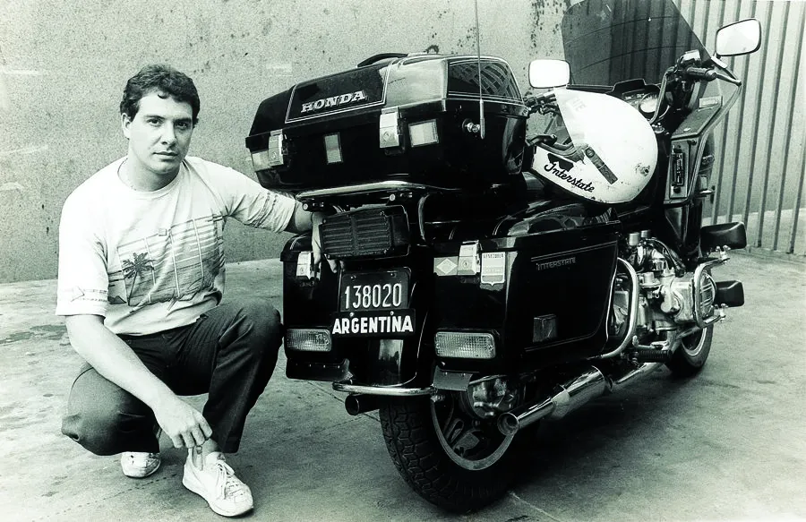 Comienzo del viaje - Emilio Scotto - Moto Euforia