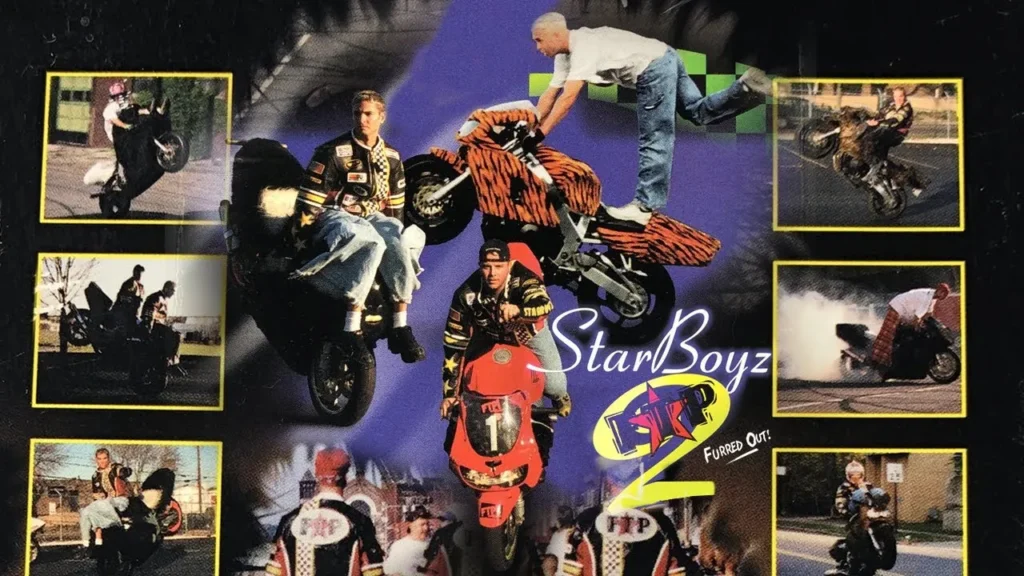Caratula VHS de acrobacias en moto en los años 90s y 2000s - Stunt en Moto y su historia | Moto Euforia