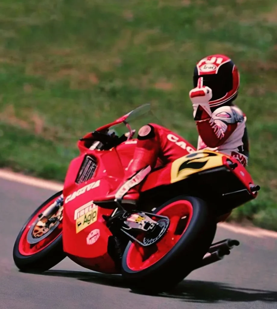 Randy Mamola - Cagiva - Moto Euforia