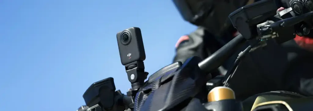 Donde montar camara 360 en moto - Portada