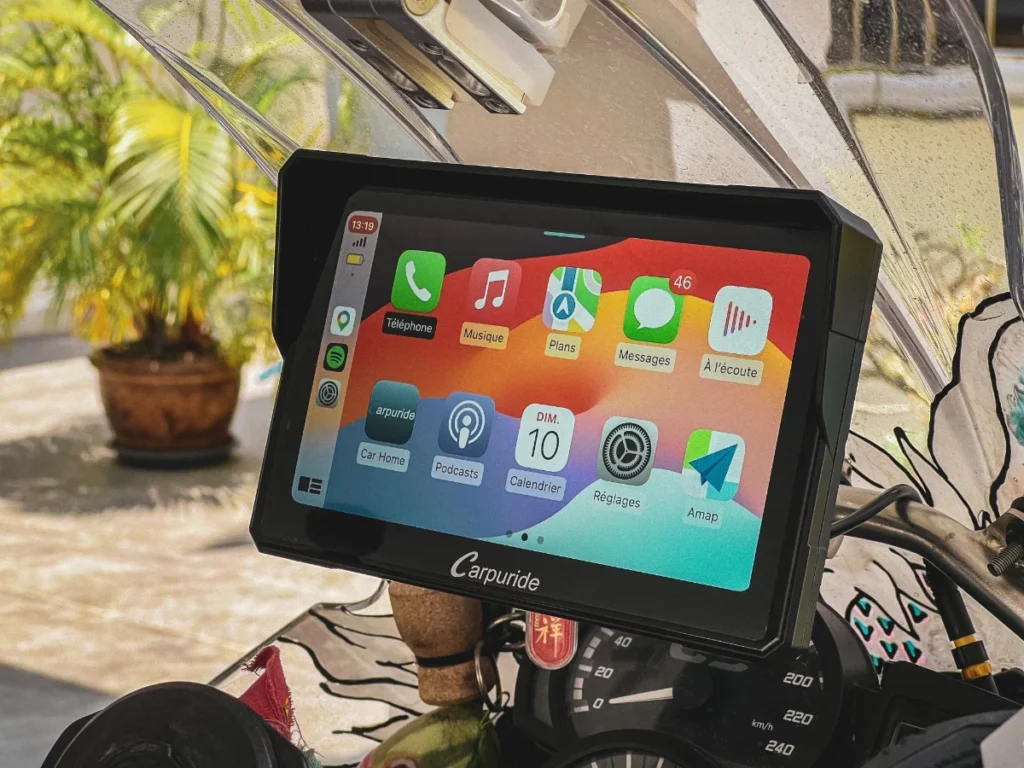 CarPlay para Moto Barato - Carpuride W702 Pro