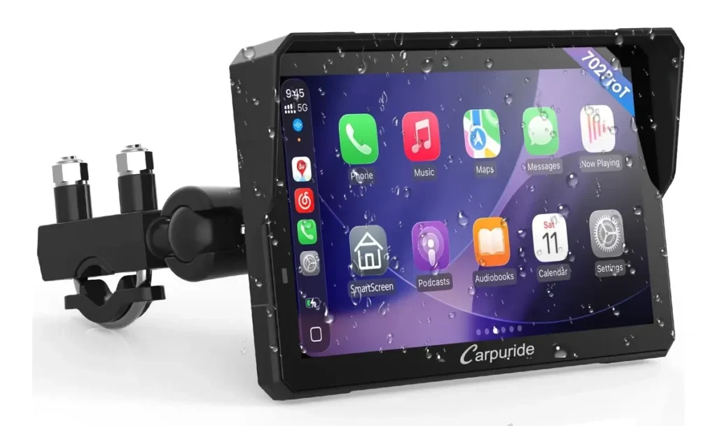 CarPlay para Moto Barato - Carpuride W702BS Pro