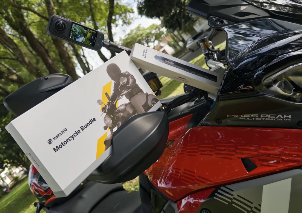 Mejores Accesorios para Insta360 en Moto - Motorcycle Bundle