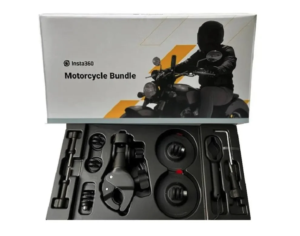 Mejores Accesorios para Insta360 en Moto - Motorcycle Bundle