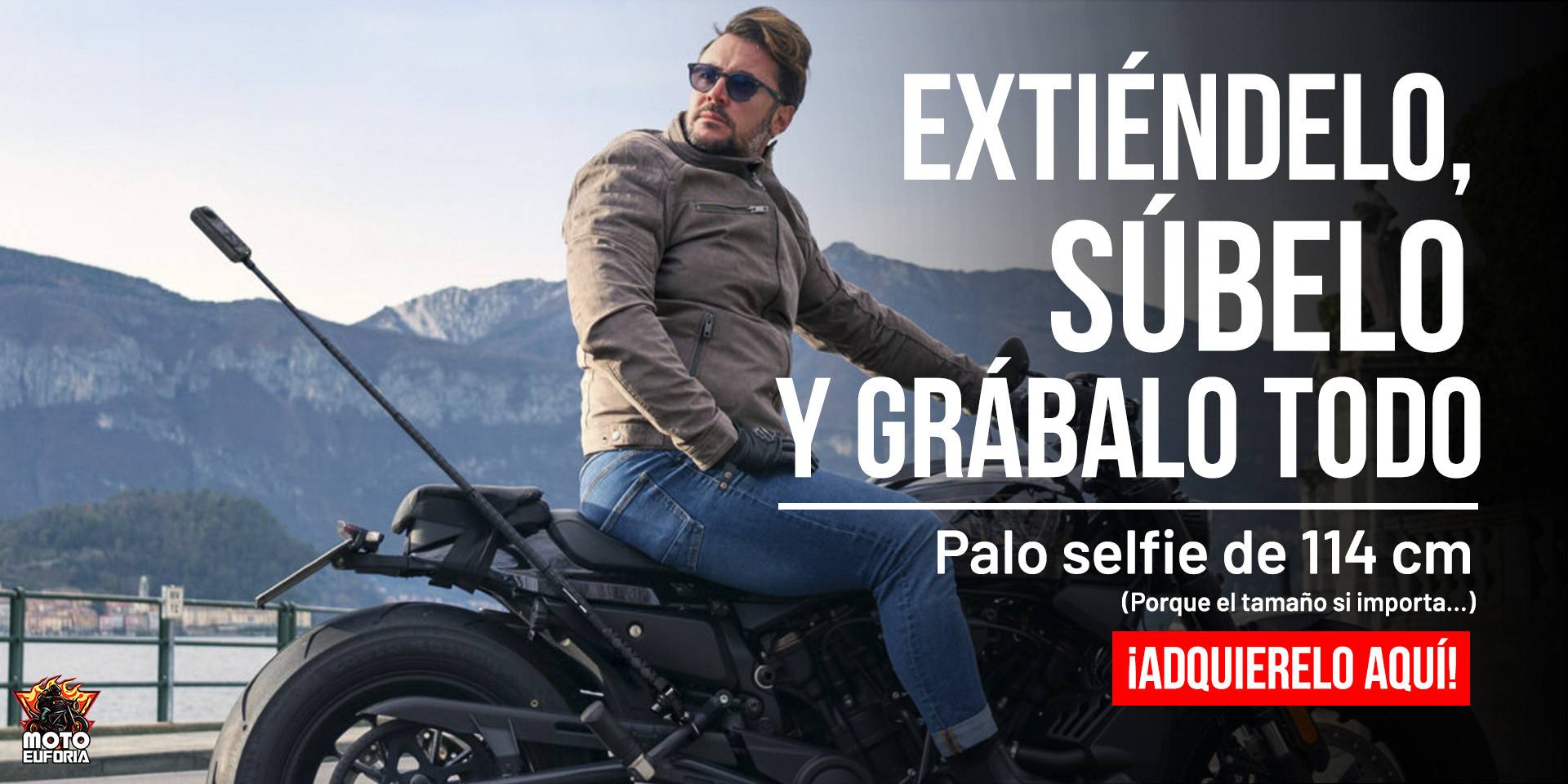 palo selfi insta 360 - Moto Euforia