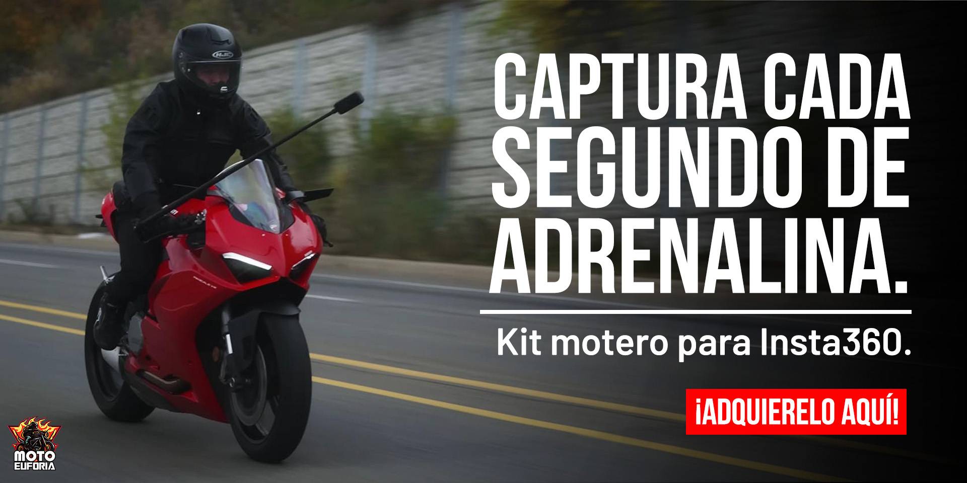 kit motero insta 360  - Moto Euforia